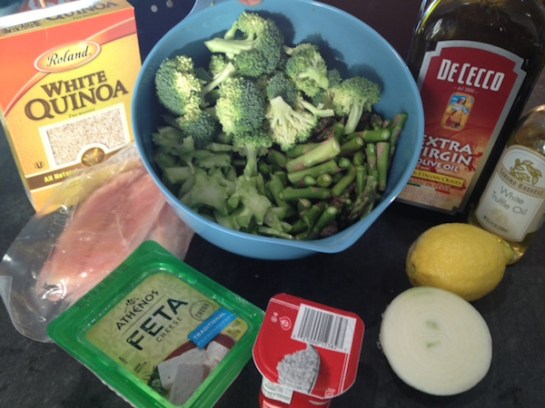 First day of school for ingredients!