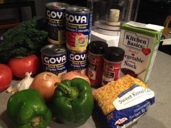 Ladies and Gentlemen, your ingredients.